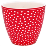 Dot red latte cup fra GreenGate - Tinashjem